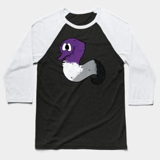 Asexual Flag Worm Baseball T-Shirt